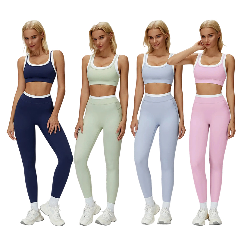 💪💪💪Women's Ribbed Two-Piece Workout Set