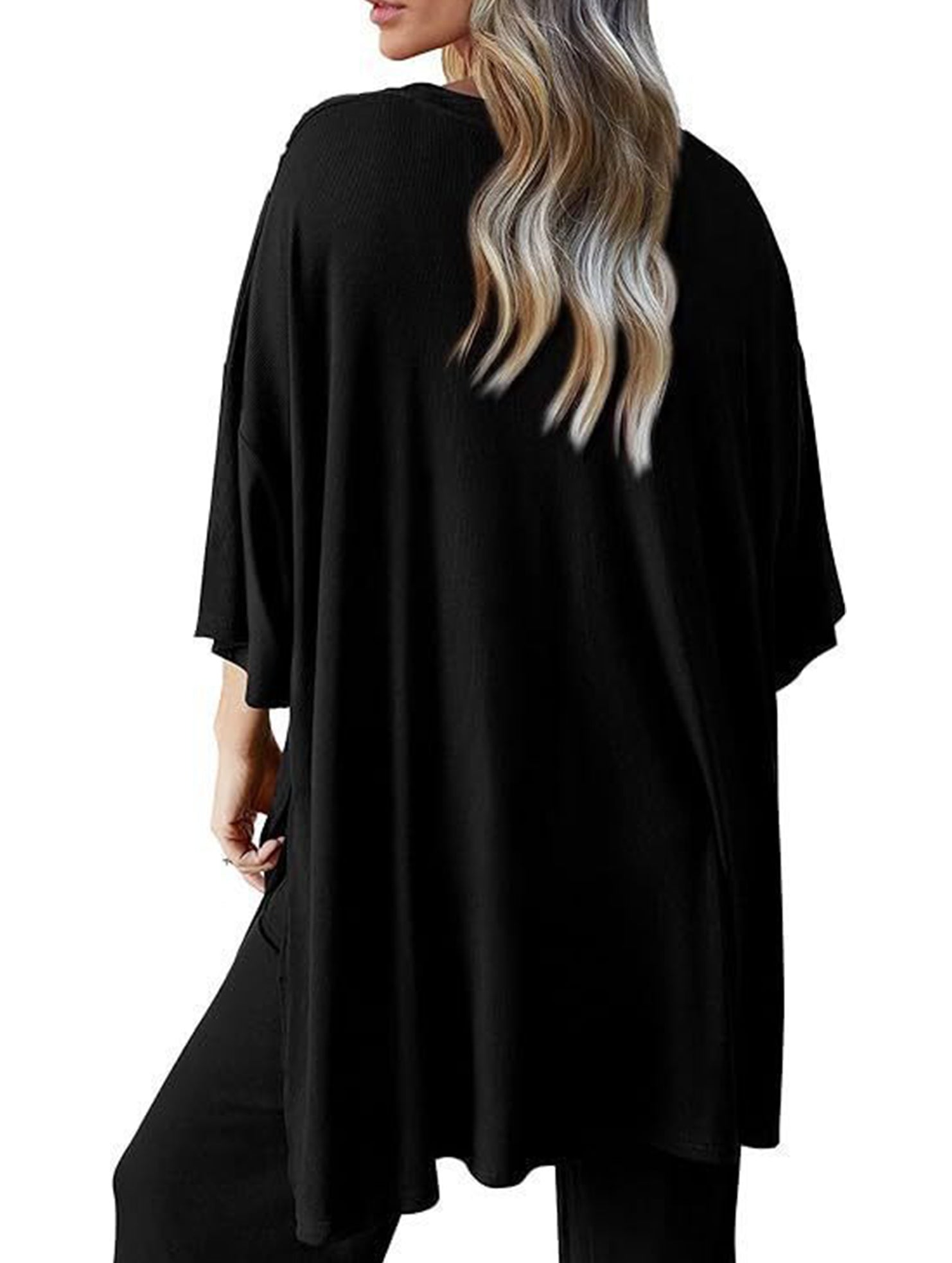 Loose Fit Casual Two Piece Set_CWSTB01013