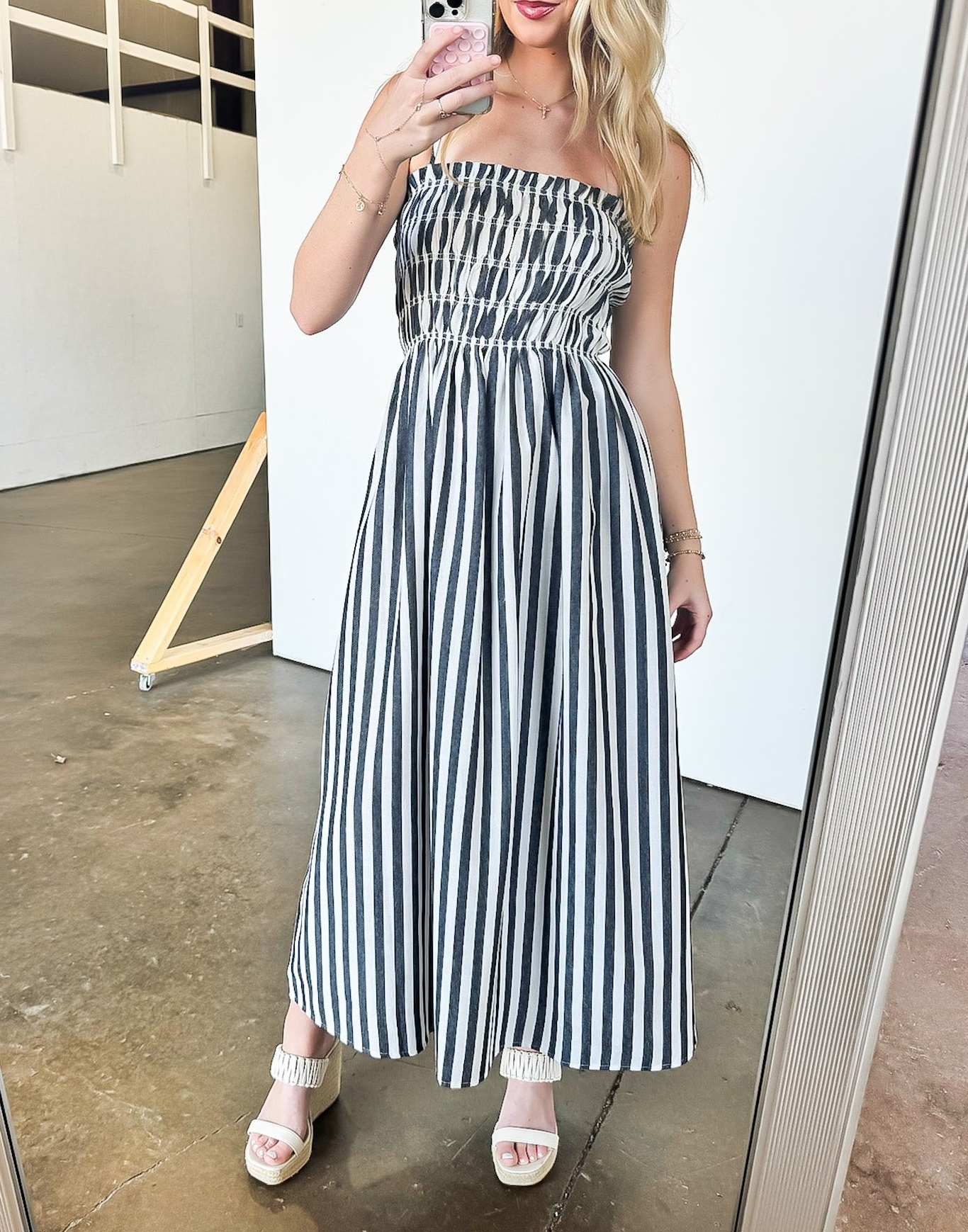 Kirsten Striped Maxi Dress