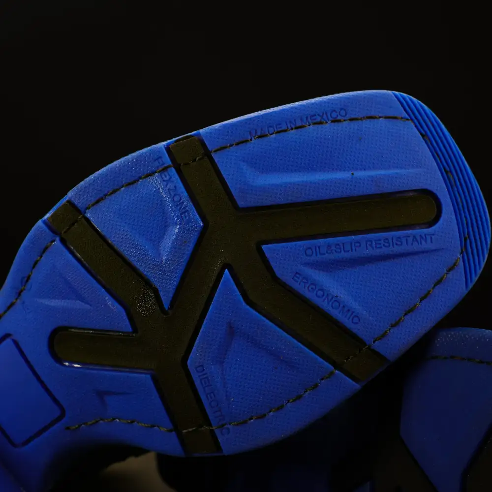 Black Basketweave Leather Botin With Lightweight Soles - Square Toe