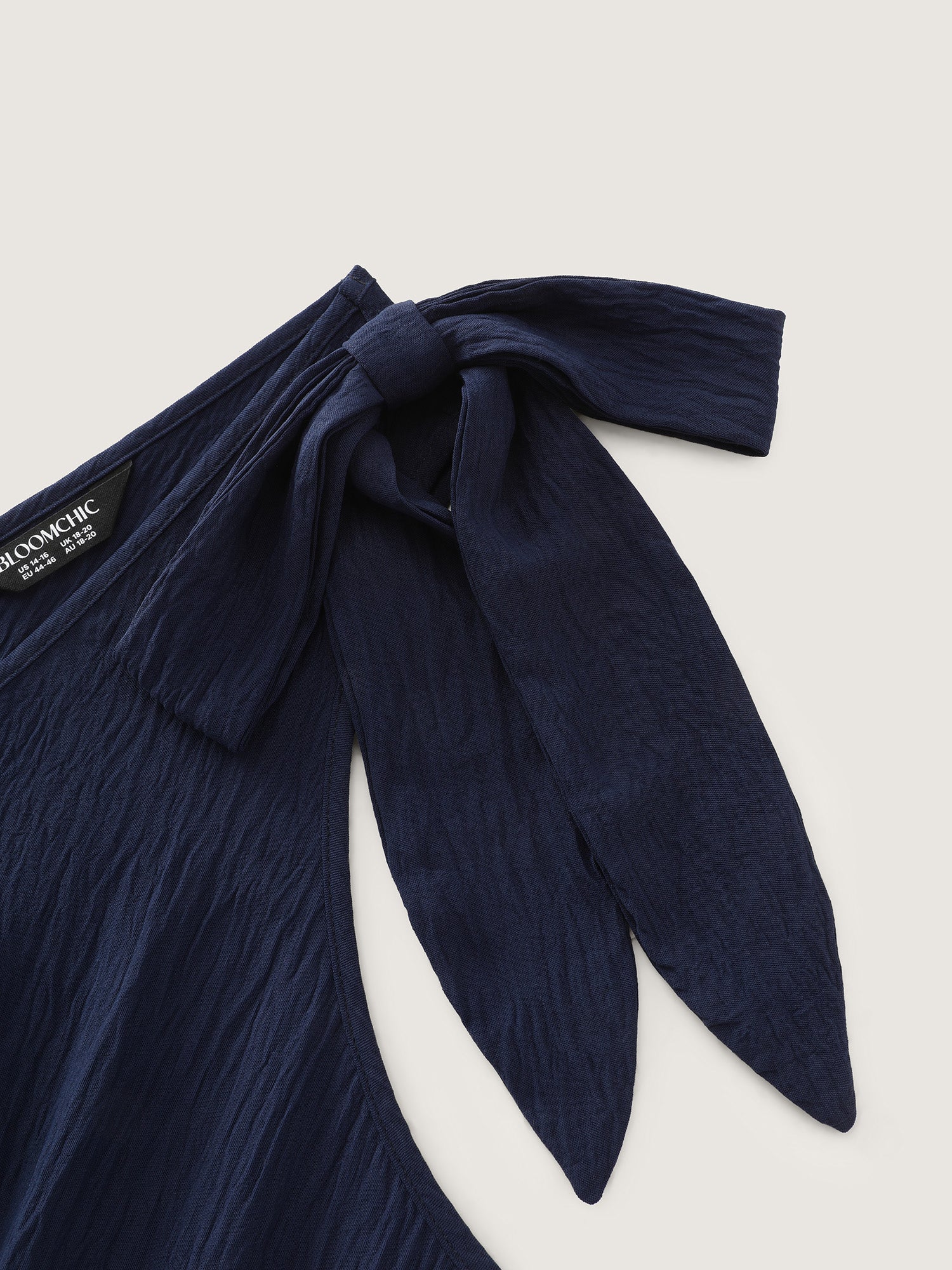 Colorblock Shoulder-Tie Tiered Maxi Dress