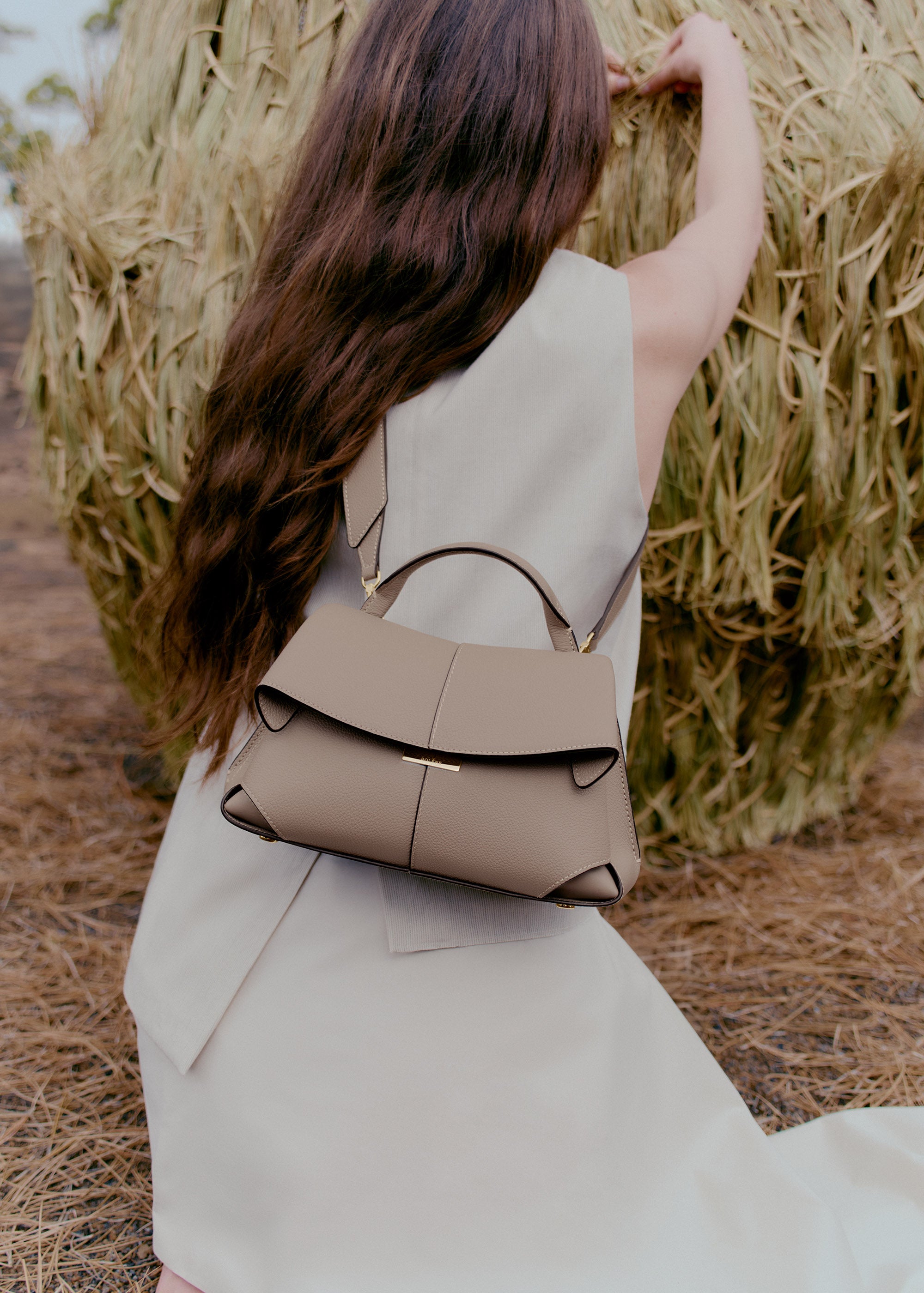 Mokki Mini - Textured Taupe Clearance sale