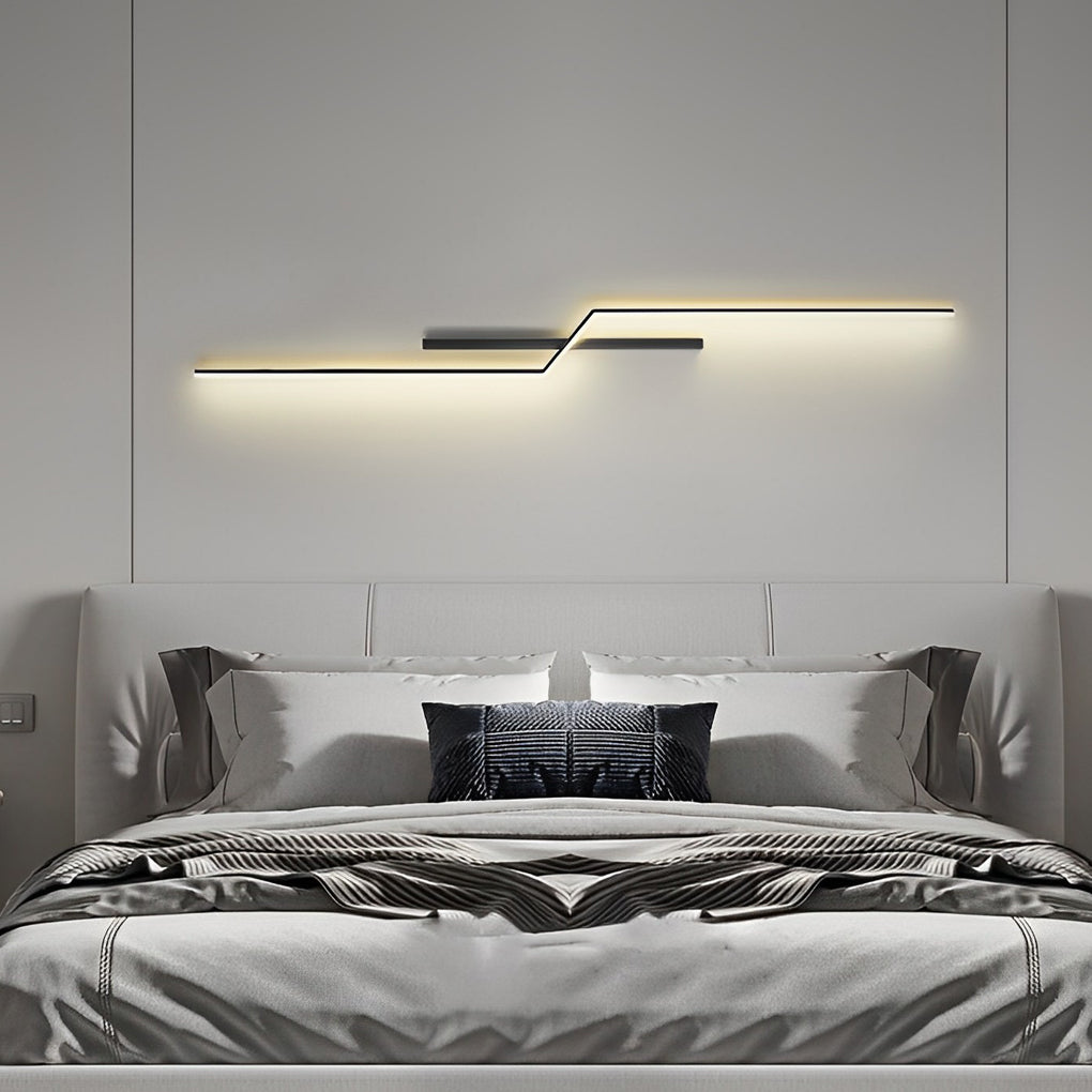 Lines Creative LED Modern Minimalist Wall Lamp Decorative Wall Sconces Lighting