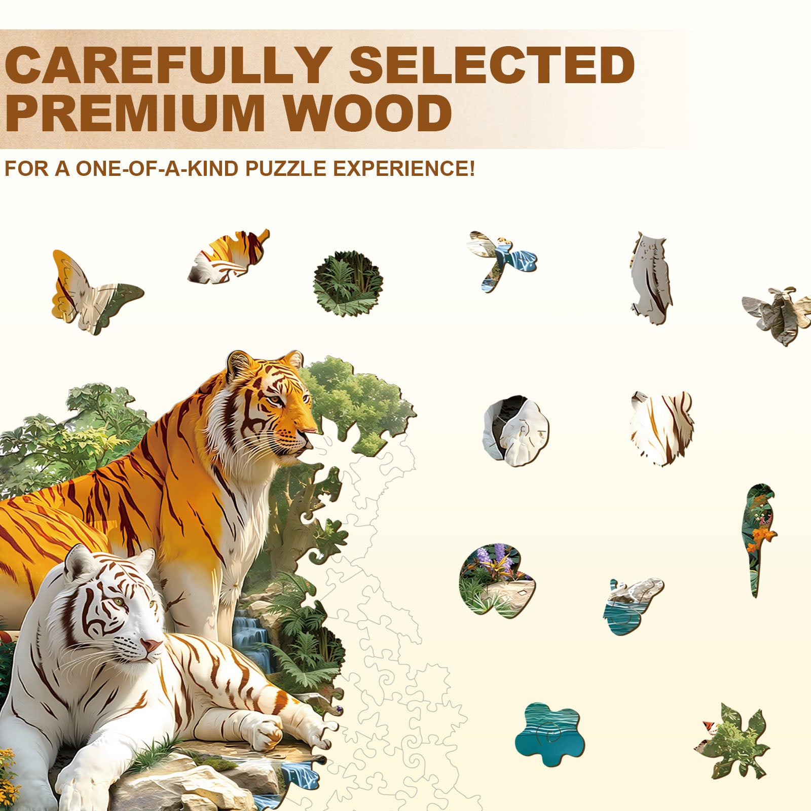 Wild Serenity Wooden Jigsaw Puzzle