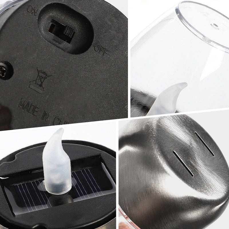 🕯️ BUY 2 GET 1 FREE! ☀️ 6-Pack Solar LED Table Lamps – Flameless & Waterproof, Auto On/Off with Dusk Sensor for Garden & Party 🏕️