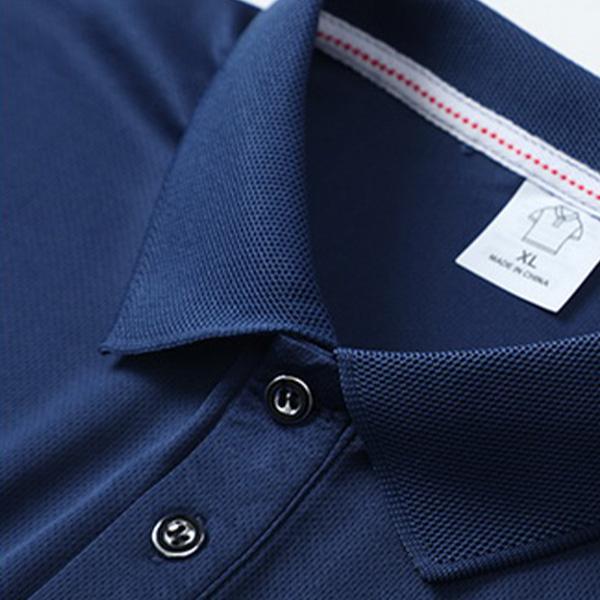 5-Piece Set Men's Long Sleeve Polos — Variety of Colors, Suitable for Everyday & Casual Wear Clothes Work White