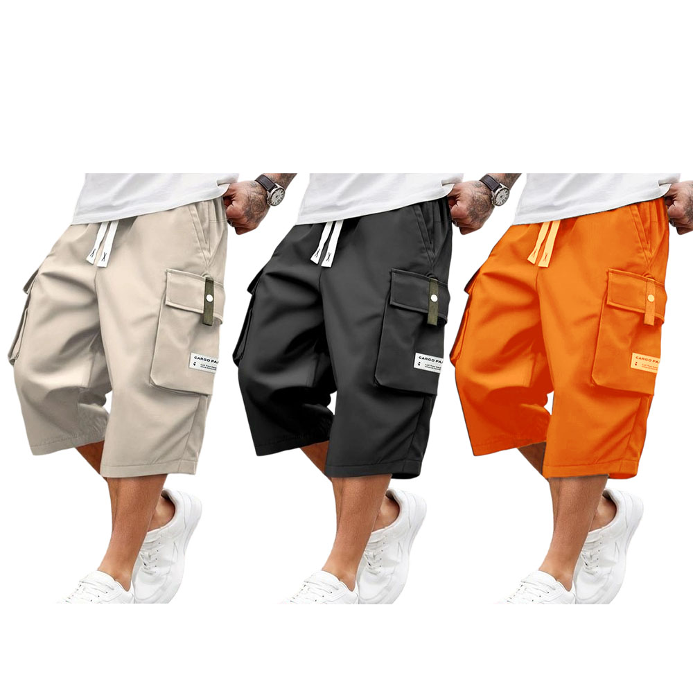Men'S Plus Size Summer Lightweight Cargo Pants