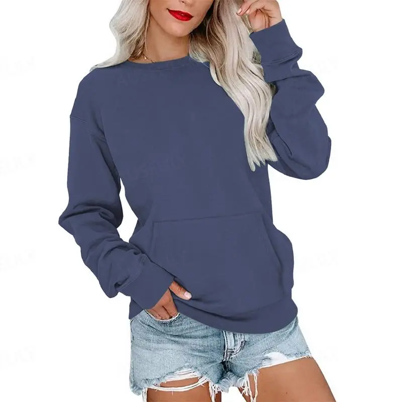🔥LAST DAY 70% OFF✨Women’s Oversized Crewneck Fleece Sweatshirt