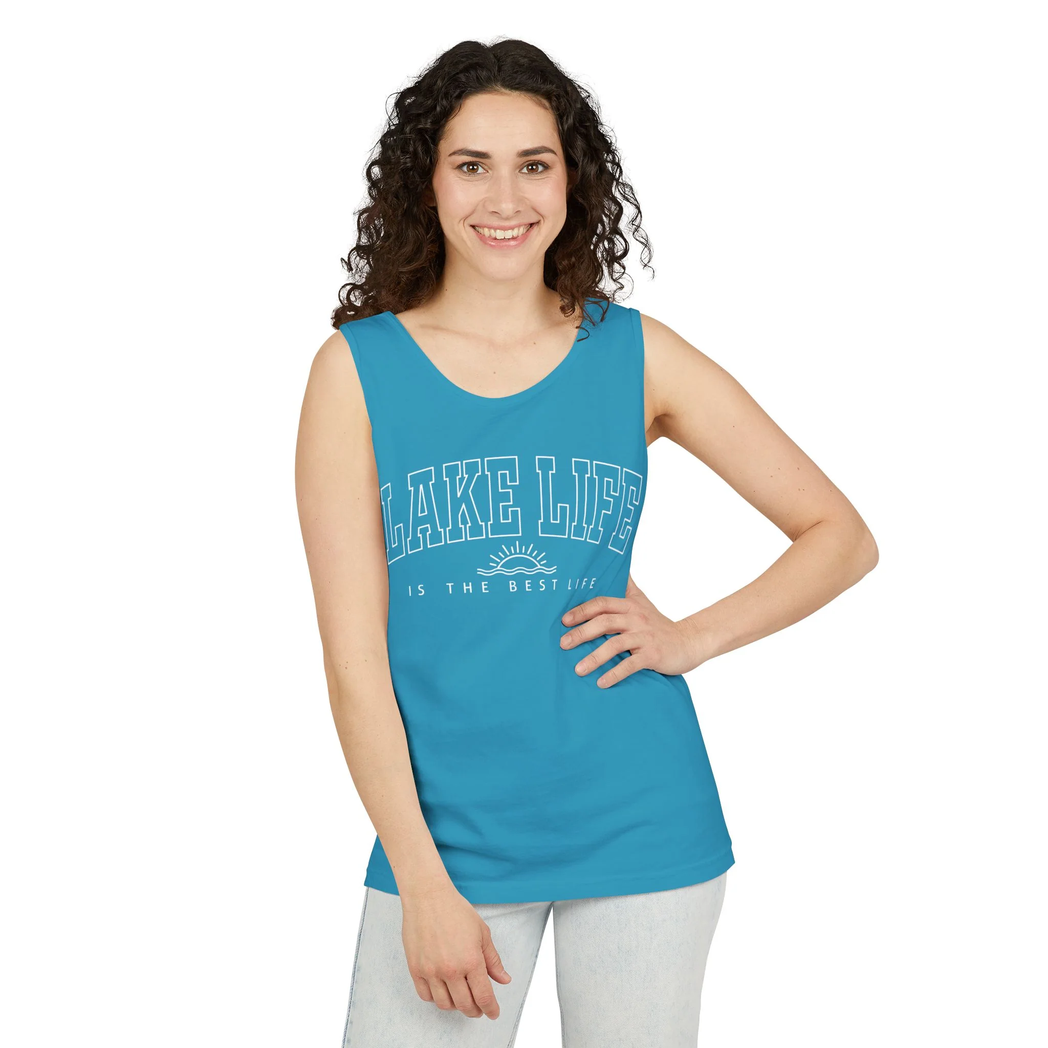 Lake Life Garment-Dyed Tank Top