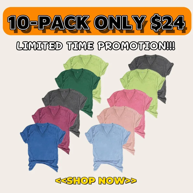 Women's Solid Short Sleeve V Neck Tee