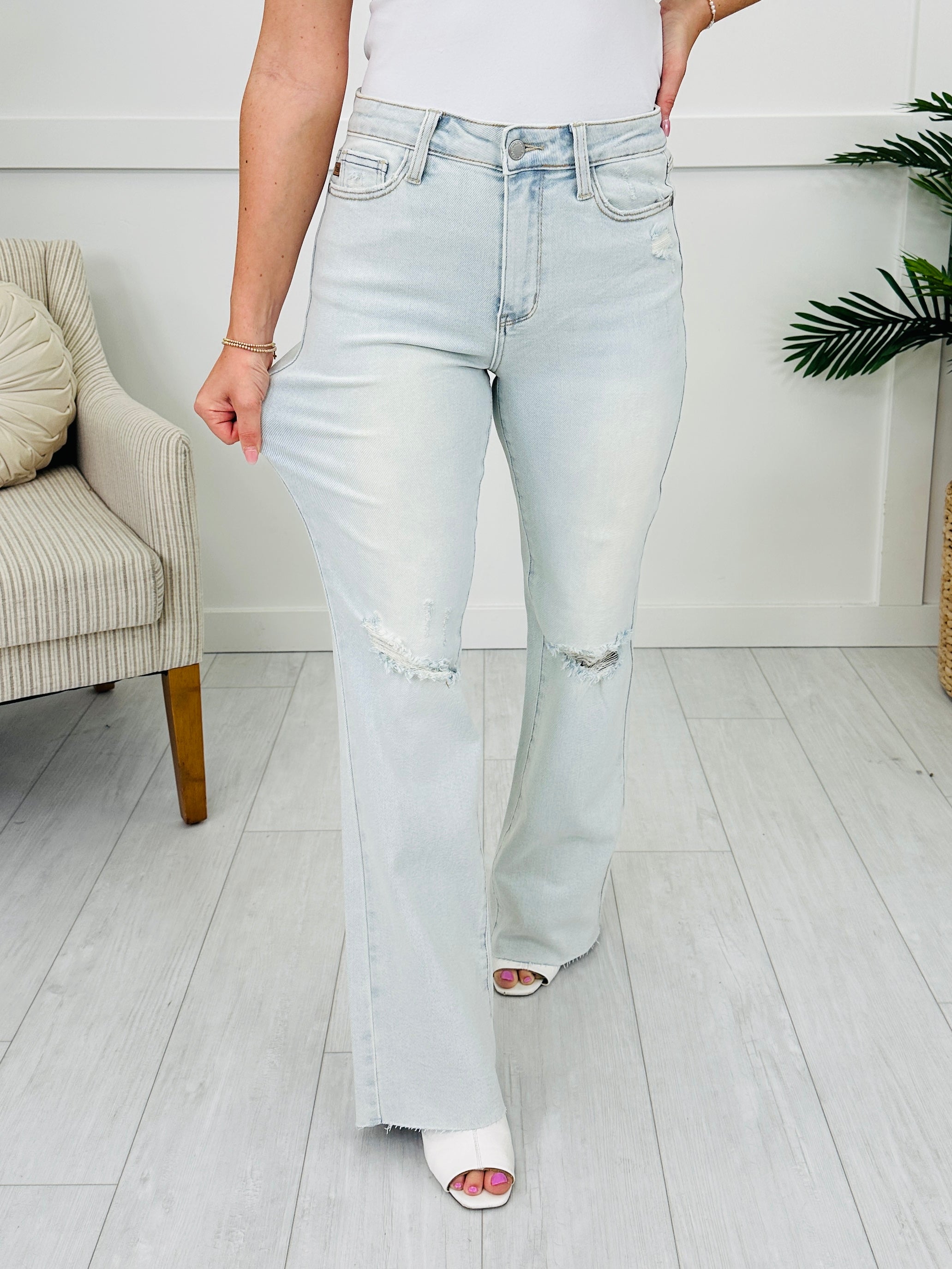 Judy Blue Cut it Out Bootcut Jeans