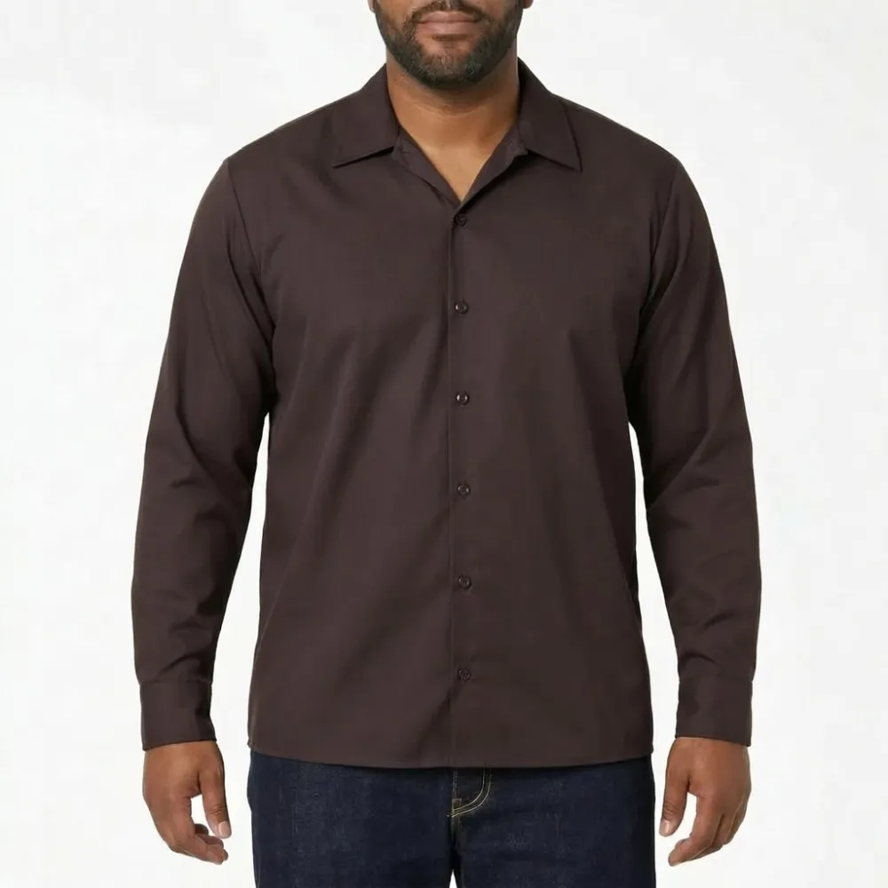 2026👍Work  Shirt 1574 Men's Long Sleeve Button Up Multiple Colors Available