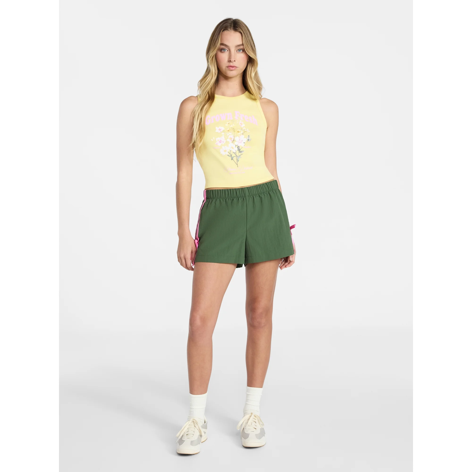 Side Stripe Track Shorts, 3