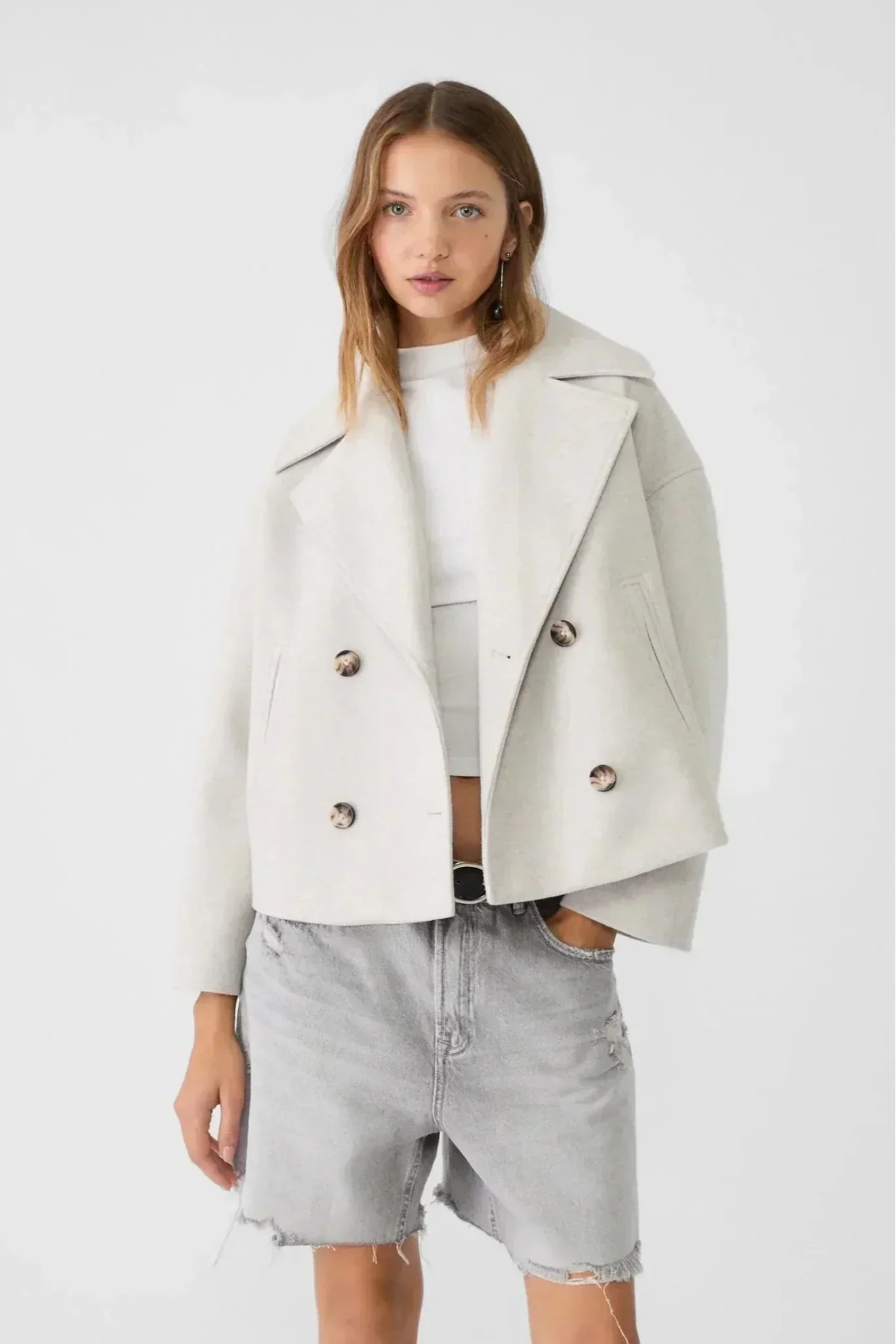 Destiny | Chaqueta Corta Doble Botonadura