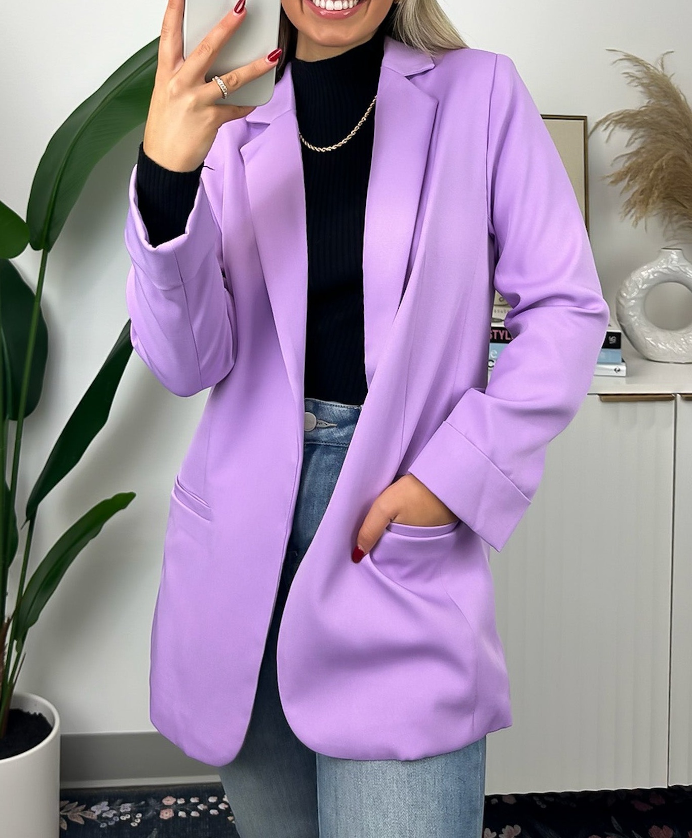 Officially Impressive Long Sleeve Classic Blazer