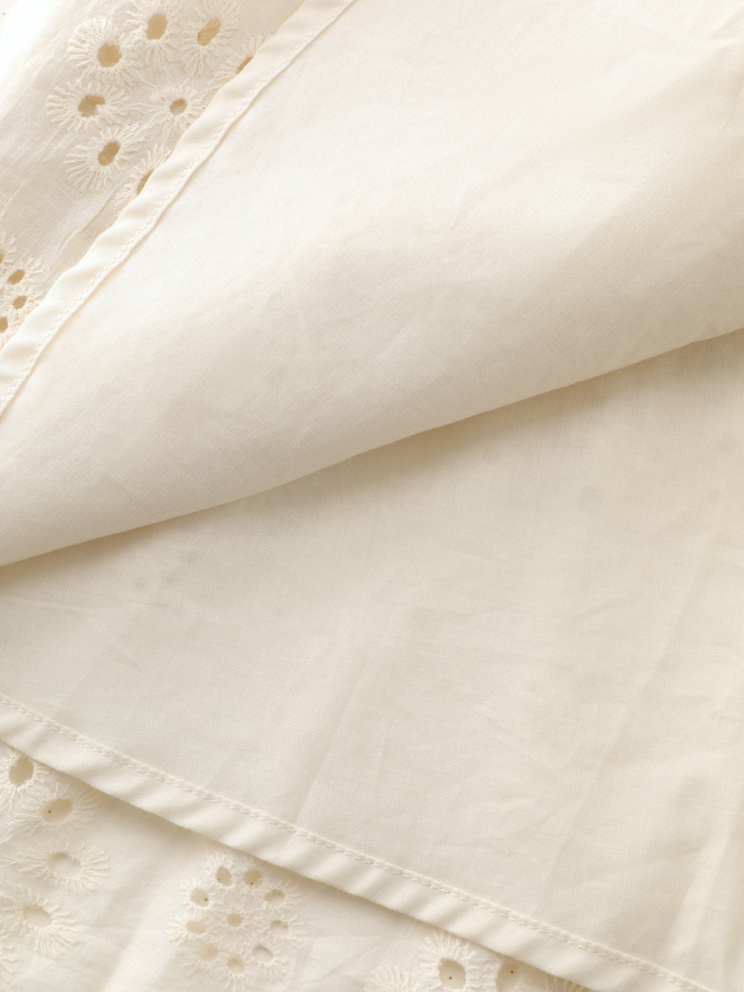 Embroidered Notched Collar Mini Dress