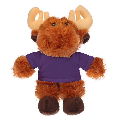 Soft Plush Moose with Tee 8inch
