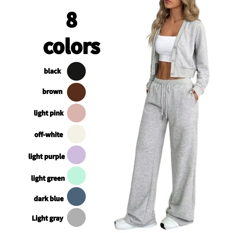 Women's Long Sleeve Jacket & Pants Set