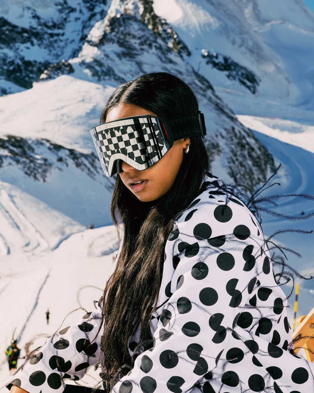 THE STREET MOUNTAIN SKI GOGGLES (INTERCHANGEABLE 3 LENSES)