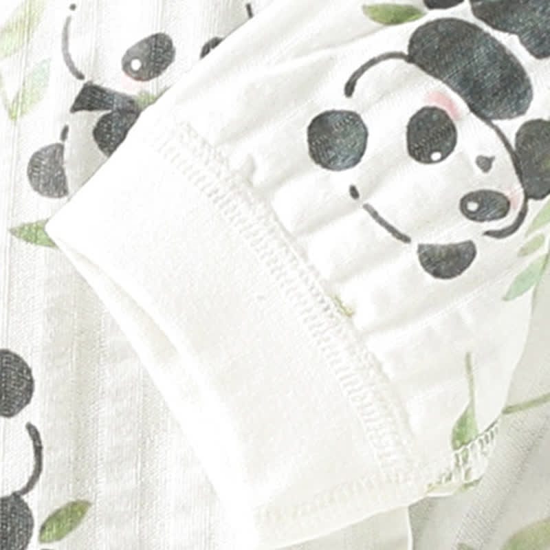 Baby 2-Piece Bamboo Panda Pajamas Set