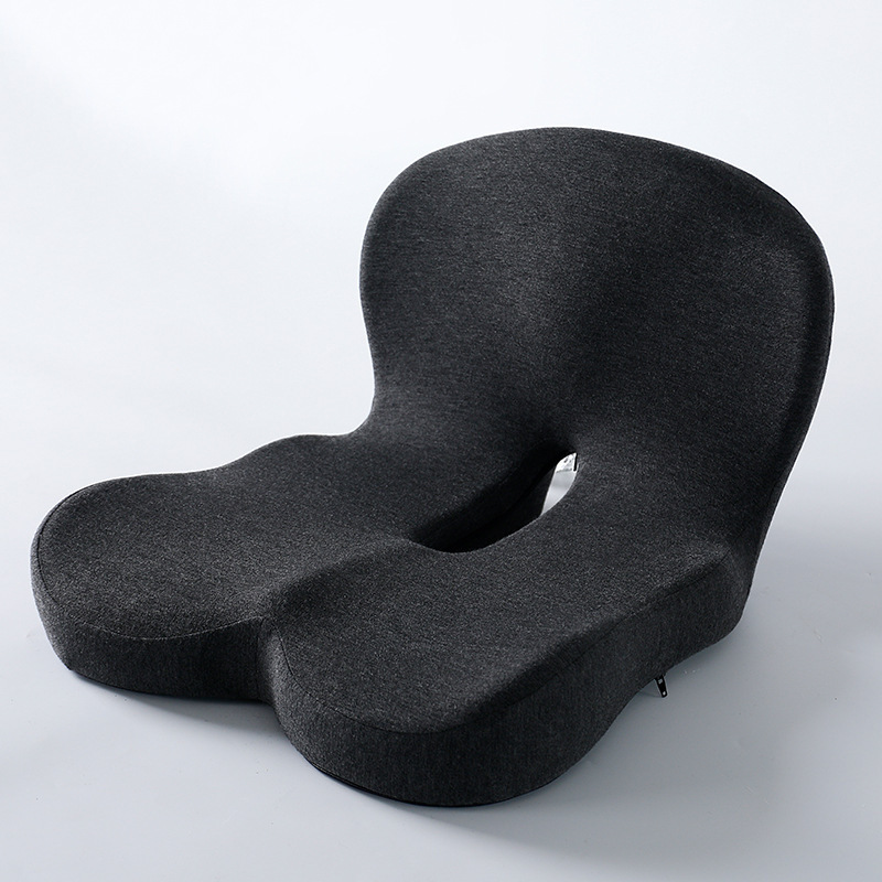 Non-Slip Memory Foam Seat, L-Shaped Integrated Lumbar Support
