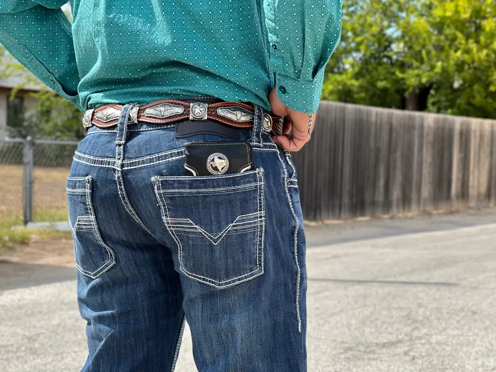 MEN’S REGULAR FIT STRETCH STRAIGHT BOOTCUT JEANS