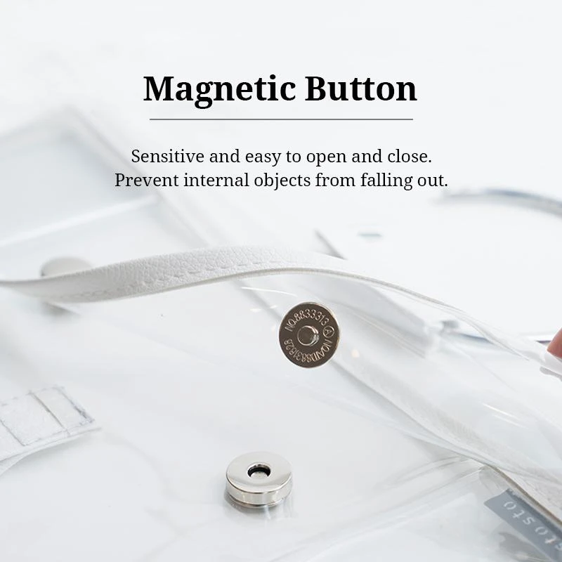 Transparente Staubdichte Tasche Tragetasche