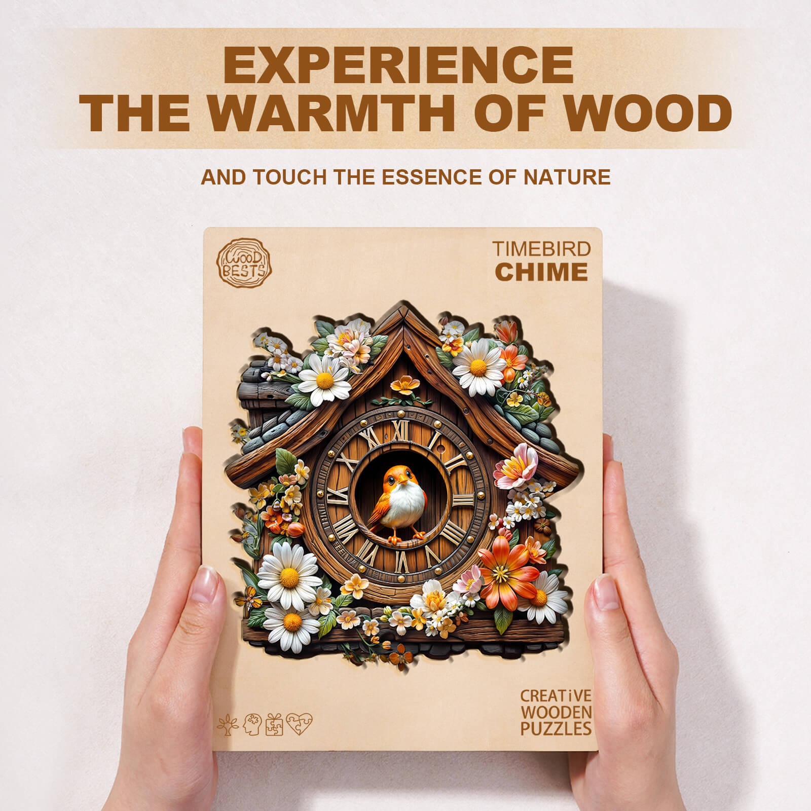 Timebird Chime Wooden Jigsaw Puzzle