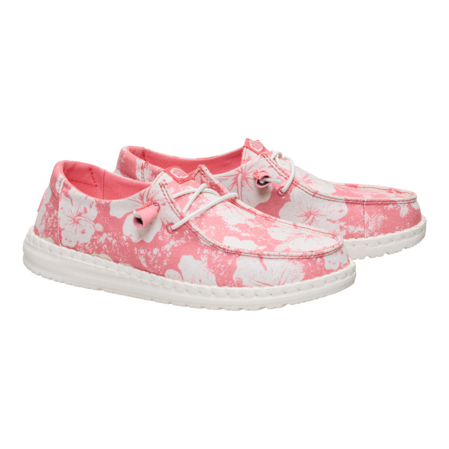 Wendy Hawaiian - Coral/White