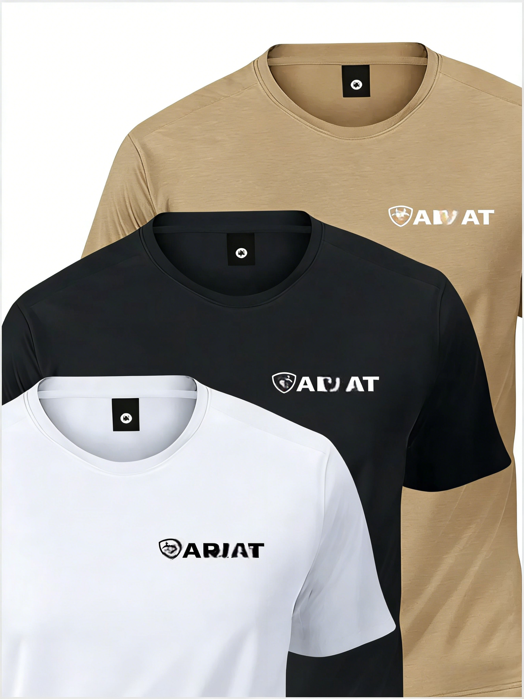 7 Piece Set Sport Short Sleeve T-Shirt