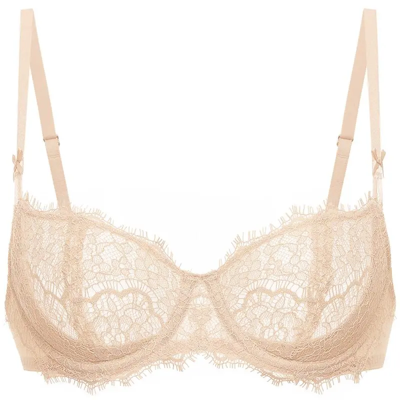 Women's Plus Size Lace Push-Up Balconette Bra