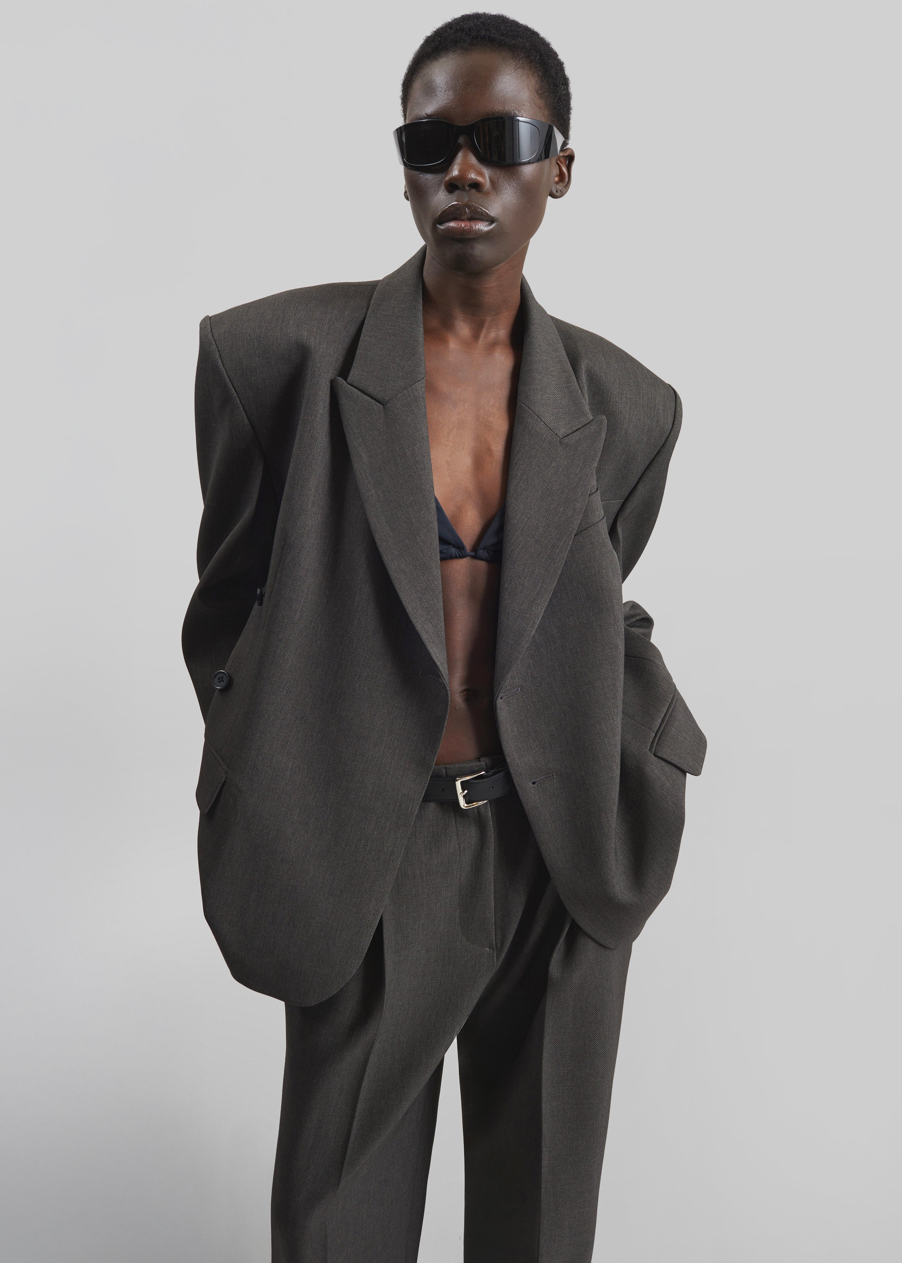 Blerick Crossover Blazer - Dark Grey