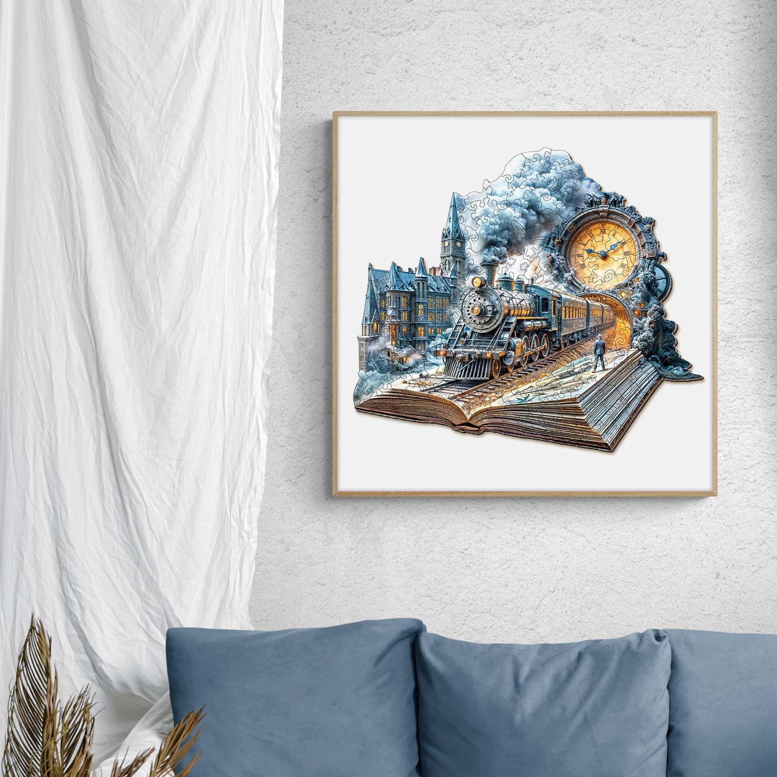 Chrono Train Wooden Jigsaw Puzzle