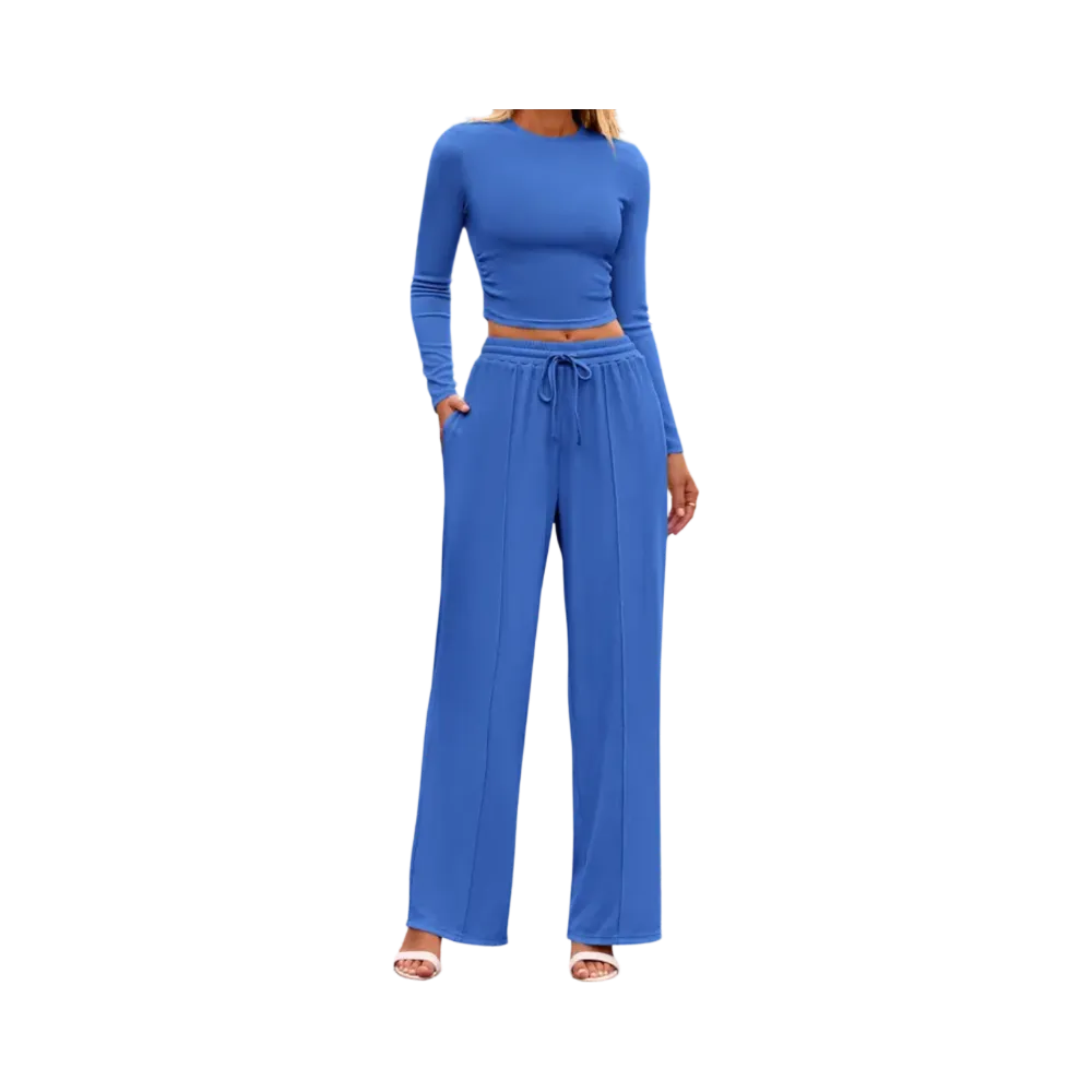 Women's 2-Piece Ribbed Knit Set