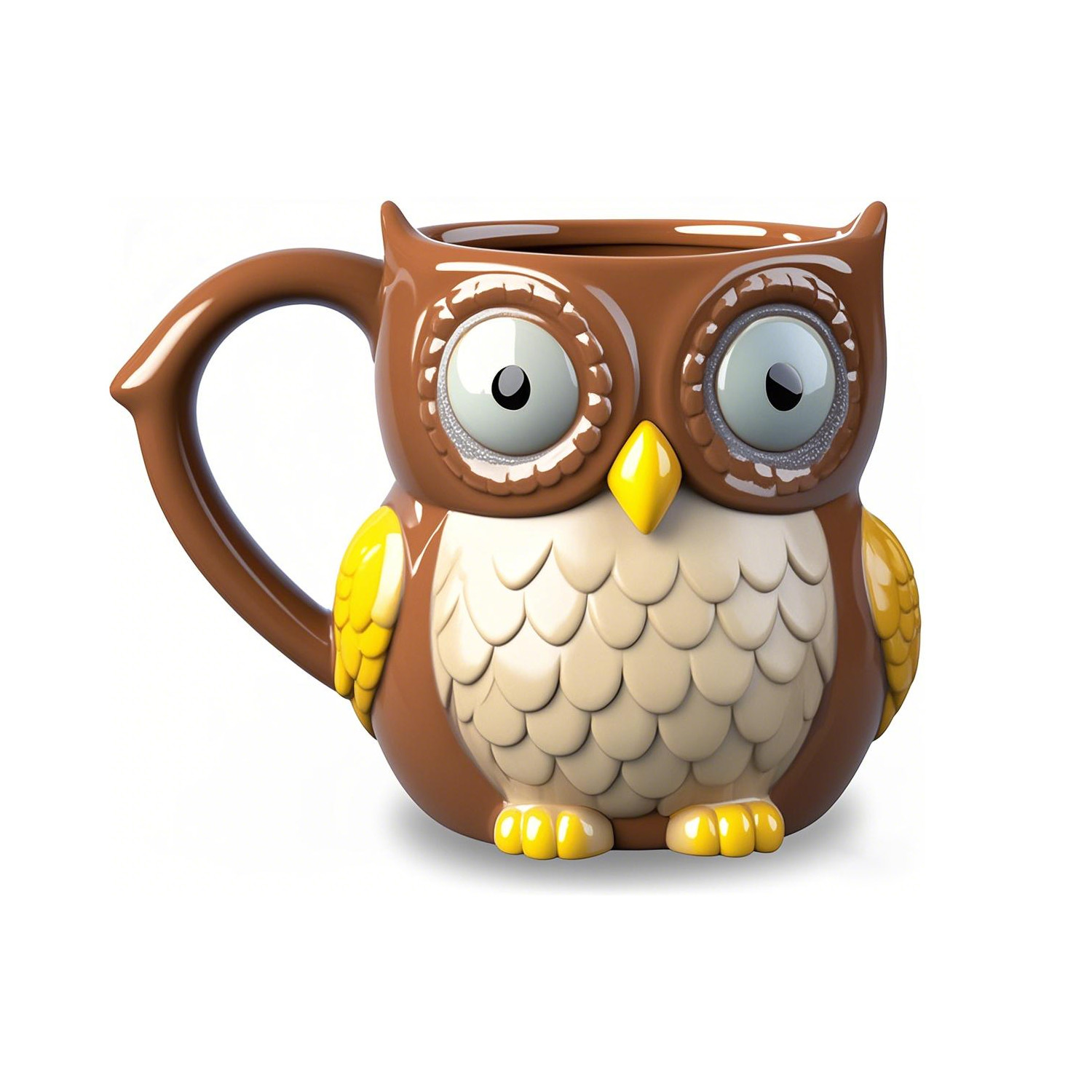 Owl Ceramic Mug (12 oz)