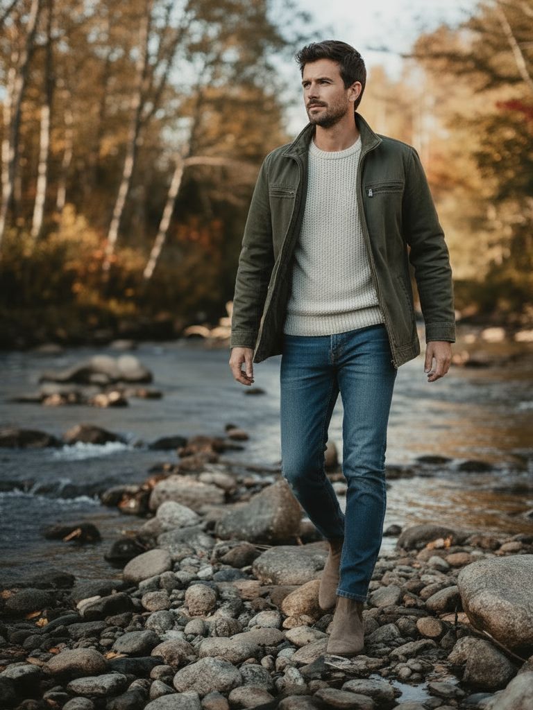 Valmont | Vintage Olive Field Jacket