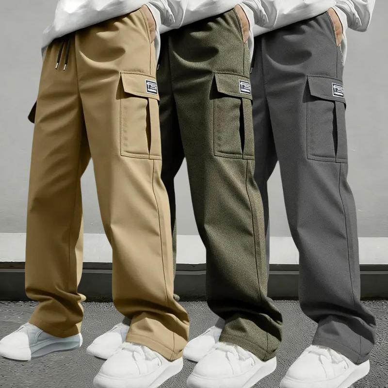 Men’s Multi-Pocket Work Pants (All-Season Utility Cargo Pants)