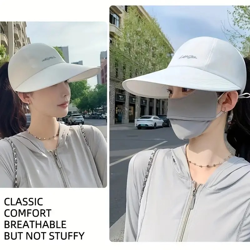 UPF Sun Protection Baseball Hat for Men and Women