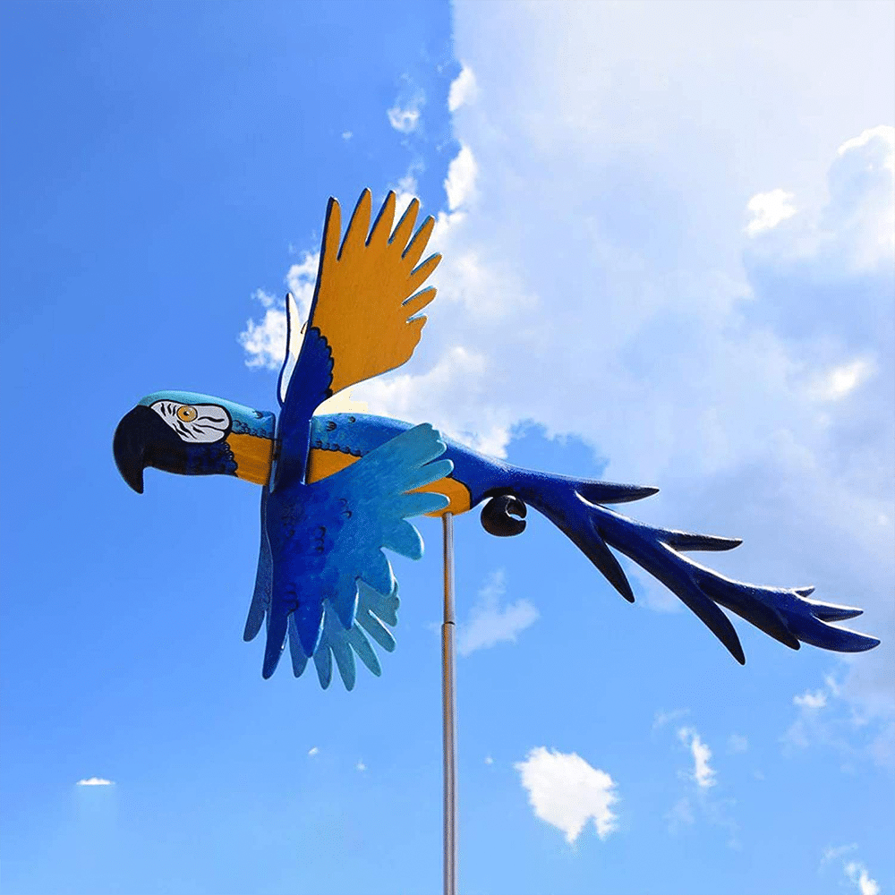 Birds Windmills Parrot & Seagull