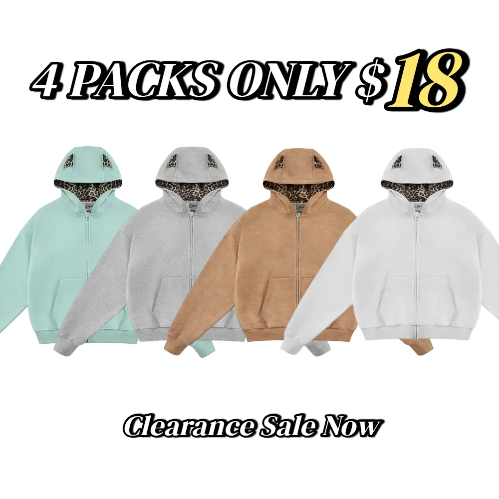 Leopard Print Oversized Lounge Hoodie