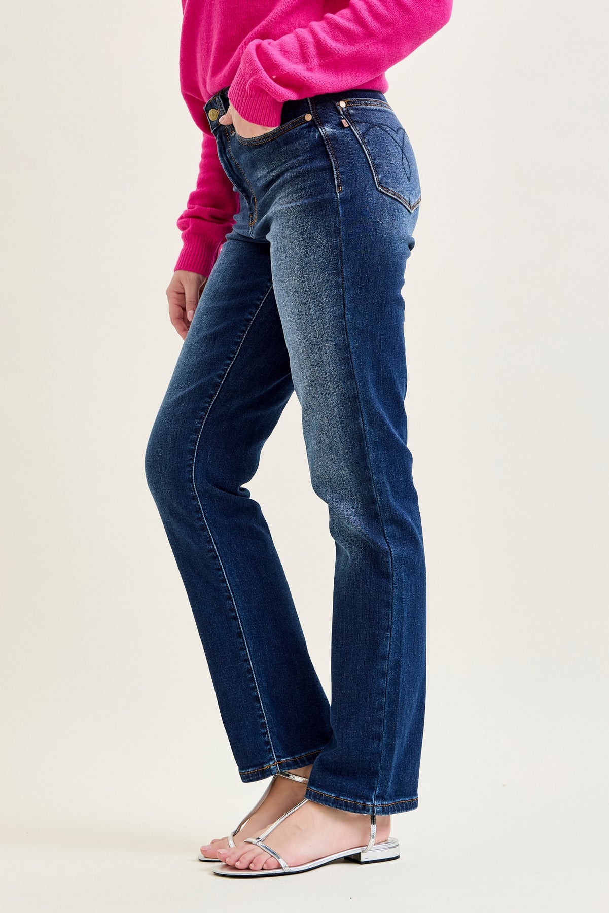 Tracy Vintage Wash ThermaDENIM Straight Fit