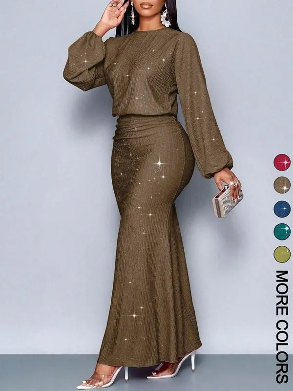 Women's Elegant Mermaid Hem Bodycon Dress