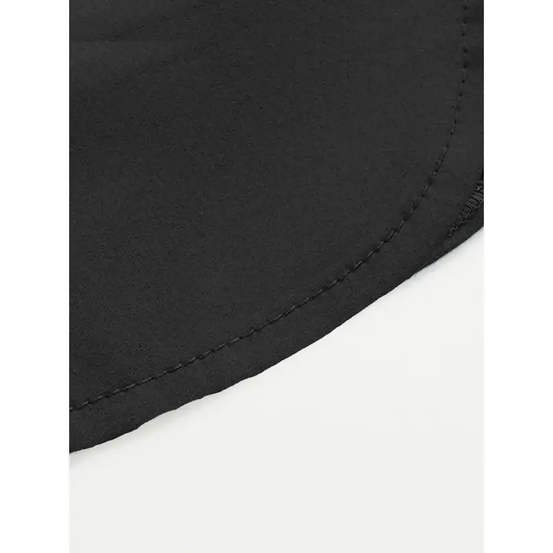 Men's Drawstring Zipper Pocket Shorts, Casual ElasticWaist Beach Shorts for Summer