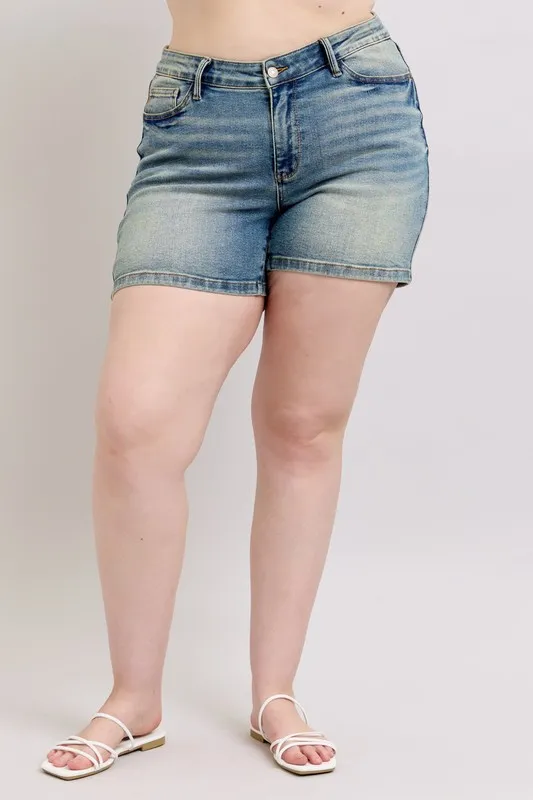 V-Front Vintage Wash Shorts