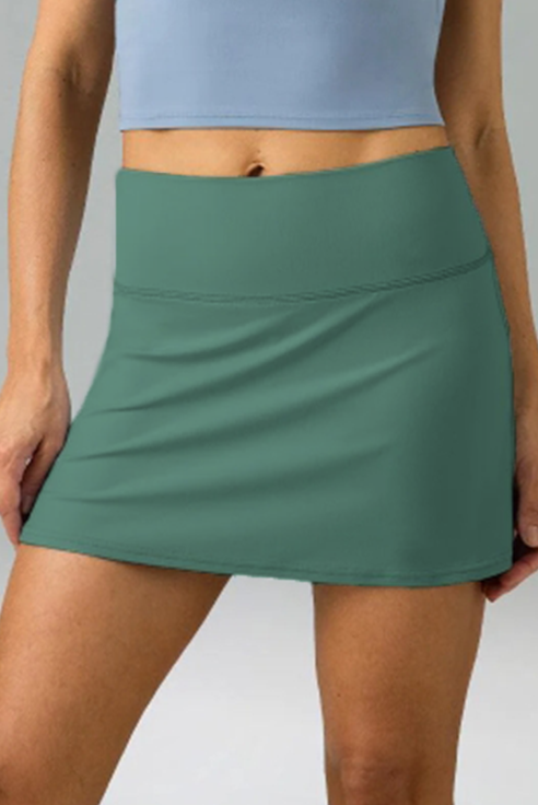 Women's High Waisted Tennis Skirt with Pockets