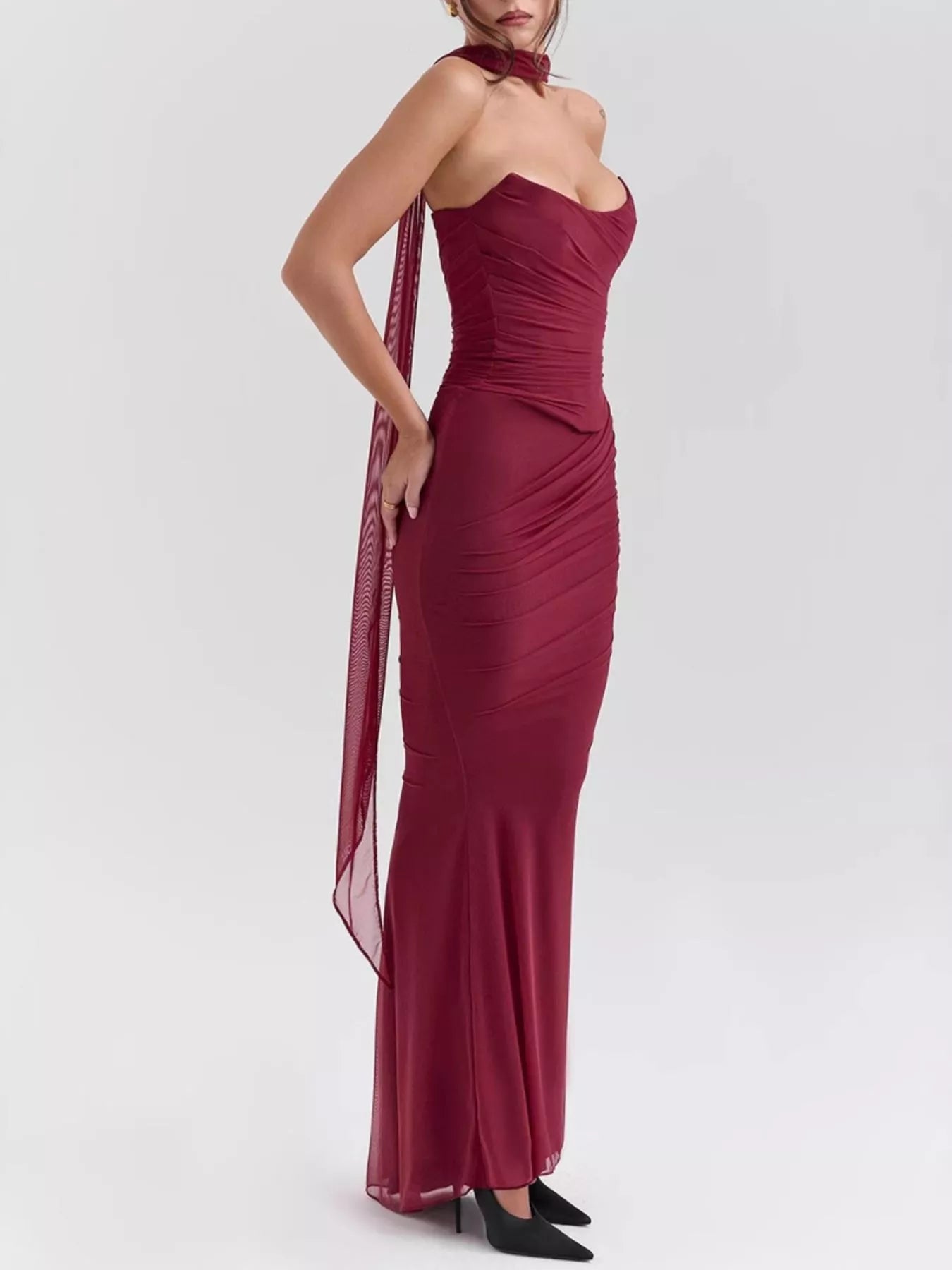 Tube Top and Maxi Skirt Set