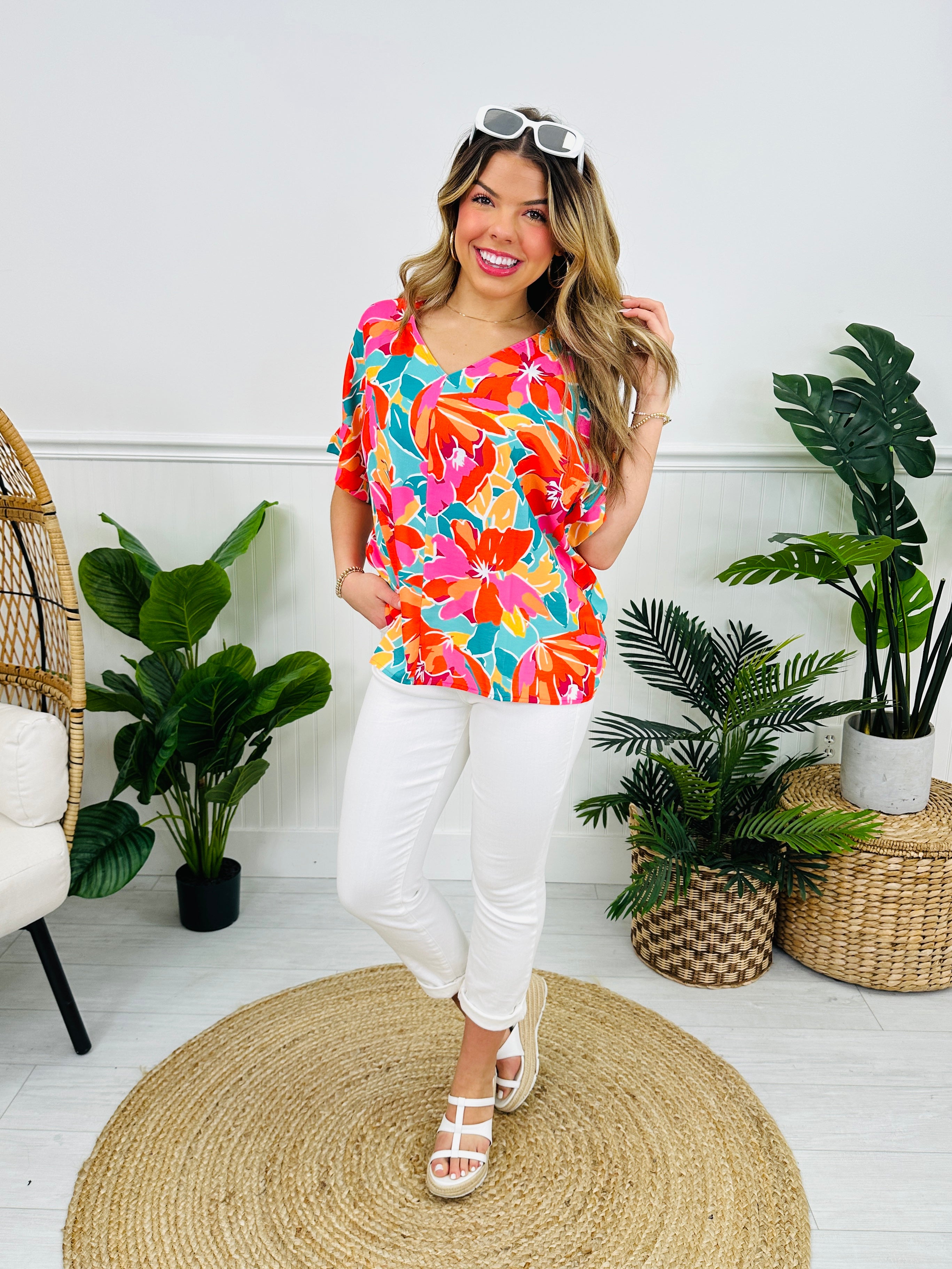 Hibiscus Haven Top