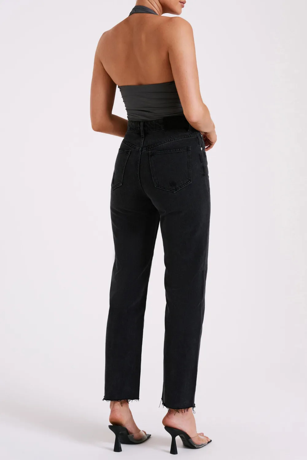 Recycled Nylon Halter Top