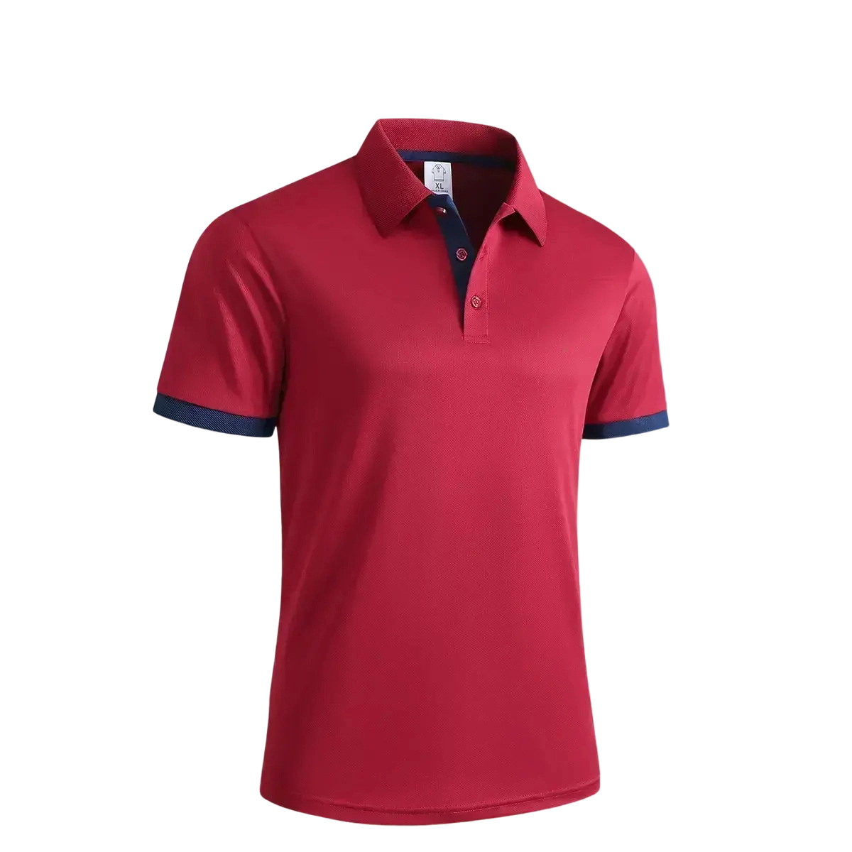 Men's Soft Breathable Business Casual Polo Shirt