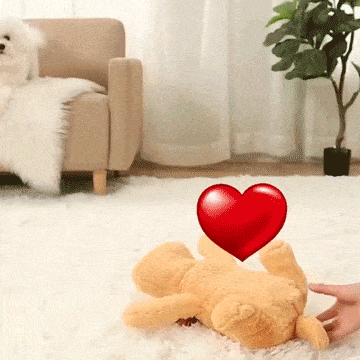 Snuggle Puppy Toy With Heartbeat